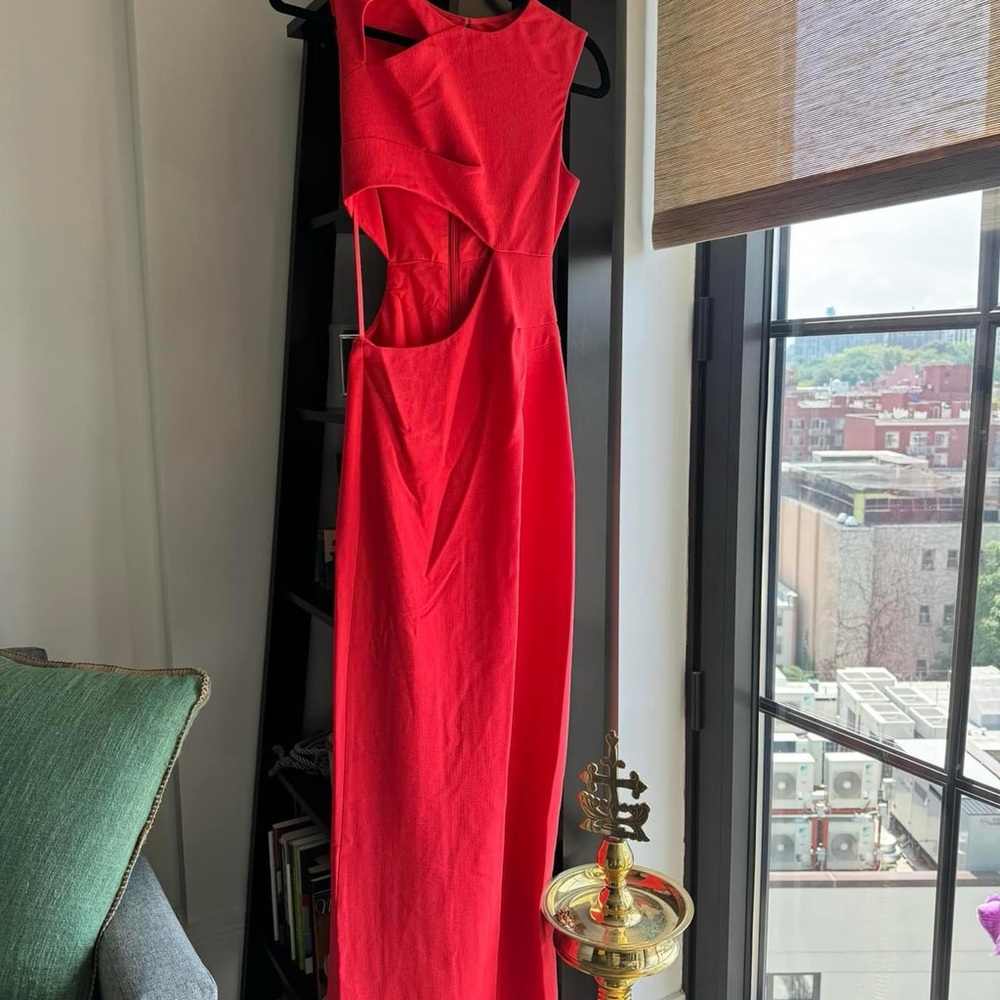 BCBGMAXAZRIA Kimora Cut-Out Maxi Dress Size 0 - worn once